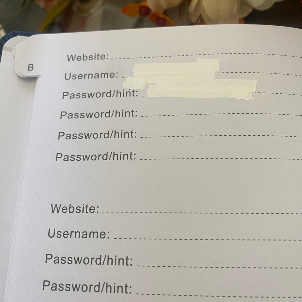 Jubtic  Password Notebook - Picture 10 of 10
